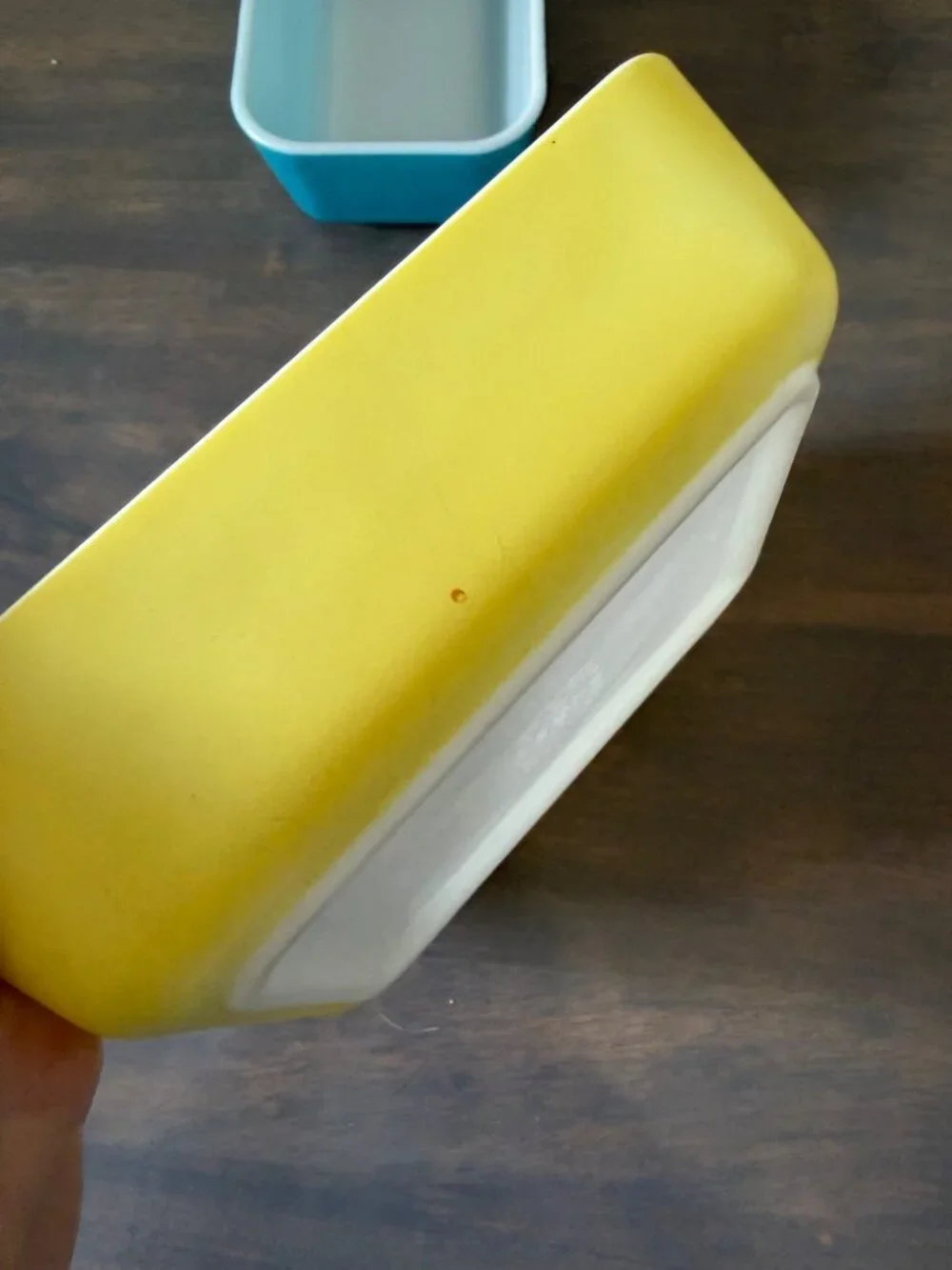 Pyrex set refrigerator